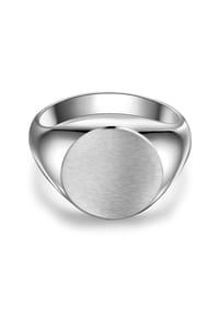 TRUE REBELS - Ring Edelstahl - silber