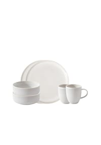 like. by Villeroy & Boch Fruehstuecks Set 6tlg. Crafted Cotton - Crafted - weiß