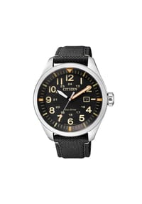CITIZEN® SPORT - Herren Armbanduhr "AW5000-24E" - SILBER/SCHWARZ