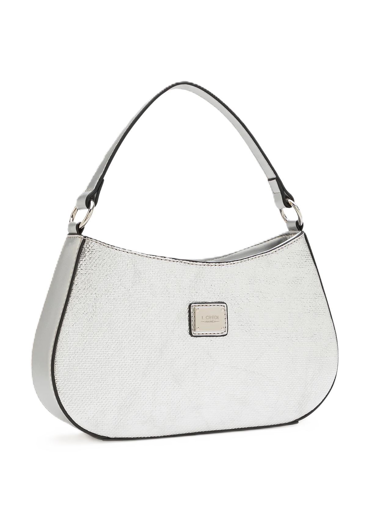 L.CREDI NADINE Schultertasche, Glitzer, Reißverschluss, für Damen 