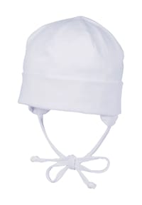 Sterntaler® - Erstlingsmütze, Bindeband, für Babys - 500 WEISS