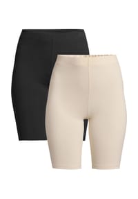 ALEX - Shorts, 2er-Pack, für Damen - BLACK BEAUTY + WHI