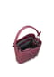 L.CREDI EBONY Beuteltasche, Kunstleder, Anhänger, für Damen Bild 10