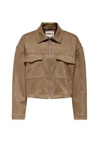 ONLY® - Kunstlederjacke "Stina", Brusttaschen, für Herren - 302321001 COCO CR.
