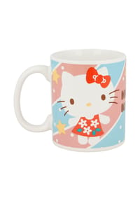 COFI - Hello Kitty Tasse 325ml Poema Design – Keramikbecher im Geschenkset fü - Weiß 12x10x10 cm