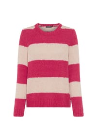 olsen - Pullover mit Streifenmuster und Rundhalsausschnitt - Redberry