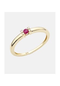 Diamant L'eternel - Ring, mit Diamant, 375 Gelbgold - gold