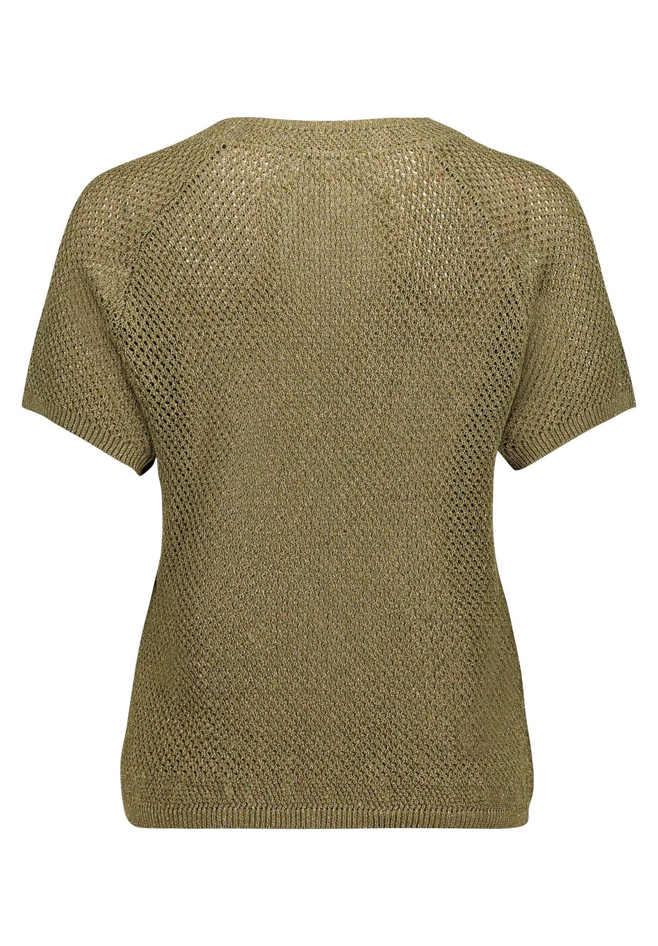 Cartoon Strickpullover, Ajourmuster, FüR Damen, GrüN, 34