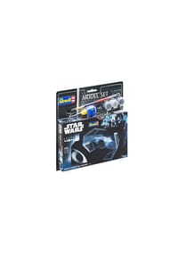 Revell® - Modellbausatz Set Star Wars Darth Vaders TIE Fighter, 21 Teile, ab 10 Jahre, - 