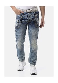 CIPO & BAXX® - Jeanshose CD910 mit hochwertiger Baumwolle - BLUE