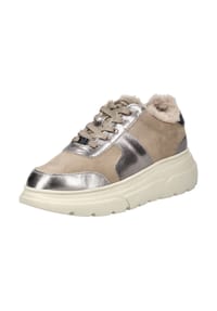 Caprice - Leder Sneaker - Taupe