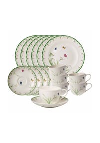 Villeroy & Boch Kaffeeservice Colourful Spring 18er Set bunt - COLOURFUL SPRING - bunt