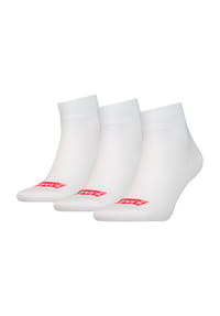 Levi's® - Kurzsocken, 3er-Pack, Logo-Design, für Herren - 001 BLACK
