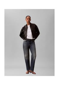 Calvin Klein Jeans - T-Shirt, Baumwolle, für Damen - 0  UB1 BLACK