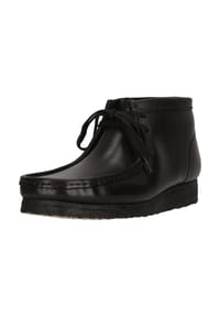 CLARKS® - Schnürschuhe Wallabee im klassischen Stil - 1216 Black Leather