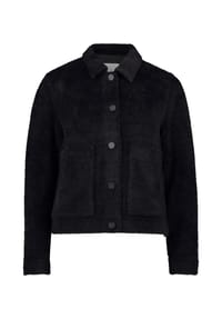 BETTY & CO - Casual-Jacke mit Kragen - Schwarz