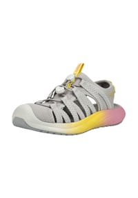 KEEN - Leder/Textil Sandalen - Grau/Gelb