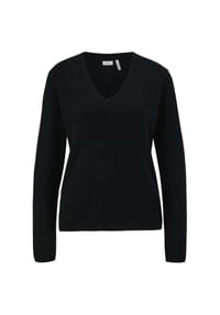 s.Oliver BLACK LABEL - Strickpullover, V-Ausschnitt, für Damen - 1803  YELLOW