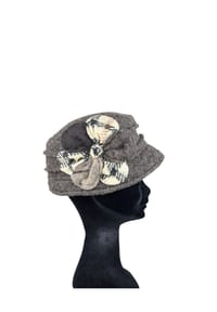 collezione alessandro® - Mütze Sherlock echte Wolle, Made in Italy - braun