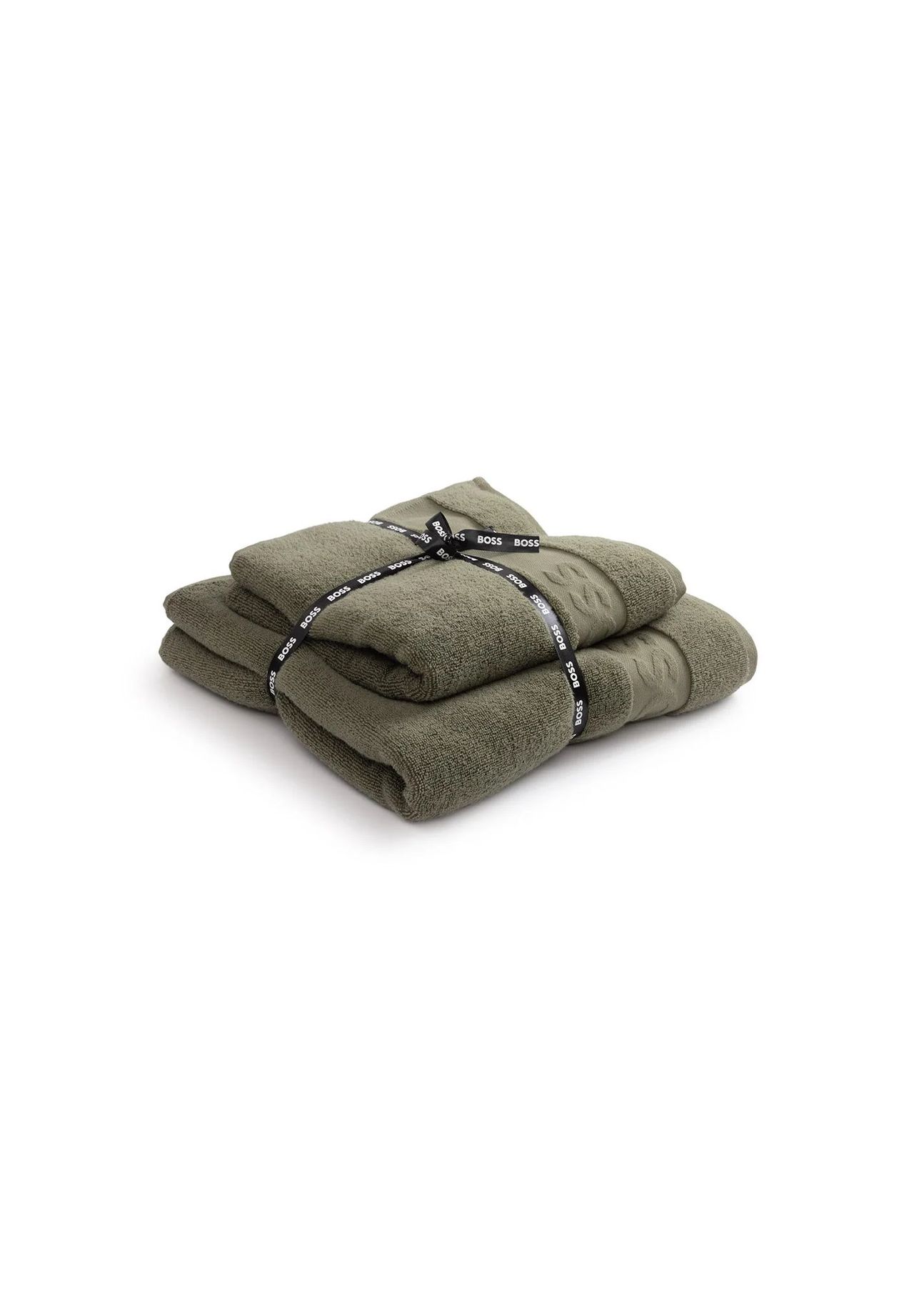 HUGO BOSS home Frottier-Set, 2-teilig MLOGO