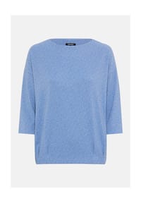 olsen - Sweatshirt in melierter Optik - Cloud Blue