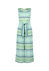 BETTY BARCLAY - Jumpsuit mit V-Ausschnitt - Blau/Grün