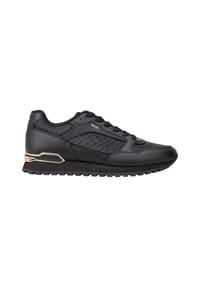 BOSS - Herren Sneaker - Parkour-L Runn nmnal, Turnschuh, Material-Mix, Logo - Schwarz
