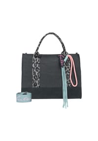 Fritzi aus Preußen Canvas - Canvas Handtasche 40 cm - leo black