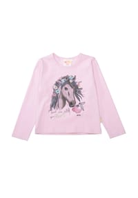 JETTE - Langarmshirt, Rundhals, für Kinder - PASTEL ROSE