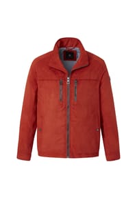 redpoint - Regular Fit Blouson mit Microvelours TONY - Sienna red