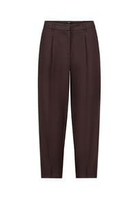 zero - Anzughose, Bügelfalte, für Damen - 7416 CHOCOLATE PL