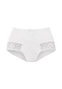 LASCANA - Nuance Panty, Spitze, High-Waist, für Damen - 943 WHITE