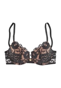 LASCANA Temptation Push-up-BH, A-Cup, florale Spitze, für Damen Bild 1