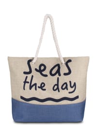 normani® - Bequeme Sommer-Umhängetasche, Strandtasche - Amazing Summer Blue
