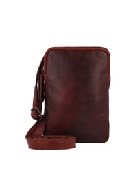 GREEN BURRY Rugged - Rugged Handytasche Leder 13 cm - brown