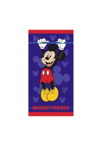 Disney - Disney Mickey Mouse Kinder Badehandtuch – Weiches & saugstarkes - Blau 70 x 140cm
