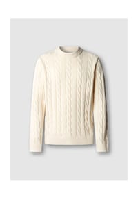 Pepe Jeans - Pullover, Rippbündchen, für Herren - 804 IVORY WHITE