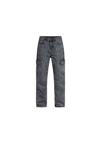 Solang - Hose mit Cargo-Details - Dunkelgrau