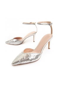 NYREX - Absatzschuh Festshoe2 Silber - silber