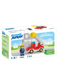 playmobil® - Junior- Feuerwehrleiterfahrzeug 71683 - 