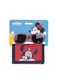Disney - Disney Minnie Mouse Kinder Set mit Sonnenbrille & Portemonnaie - Rot 15.0 X 2.0 X 15.0 CM