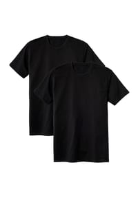 CALIDA - Herren T-Shirt, 2er Pack - Natural Benefit, V-Ausschnitt, Single Jersey - 001 WEISS