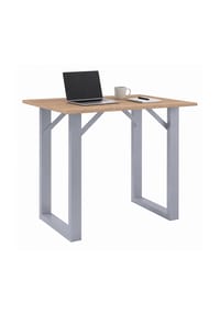 VCM. - Bartisch 110x80 cm, Tresen, Stehtisch, hoher Tisch, Bartresen, Hochtisch - Xona - Schwarz / Anthrazit