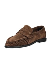 PAVEMENT - Veloursleder Slipper - Dunkelbraun