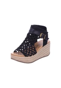 Blowfish® MALIBU - Lederimitat/Textil Sandalen - Braun/Grau