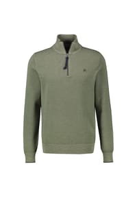 LERROS - Herren Stricktroyer in lebendiger Optik - TENDER BEIGE MELANGE