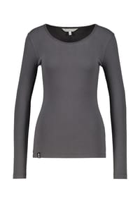 ALIFE AND KICKIN® - EvelynAK A Longsleeve - iron gate