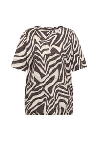 CECIL - T-Shirt, Ausbrenner-Optik, für Damen - 37672 GREEN