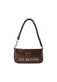 LOVE MOSCHINO Cipria - Cipria Schultertasche Leder 25 cm - cipria