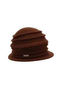 SEEBERGER - Wollhut, Emblem, für Damen - 10 BLACK